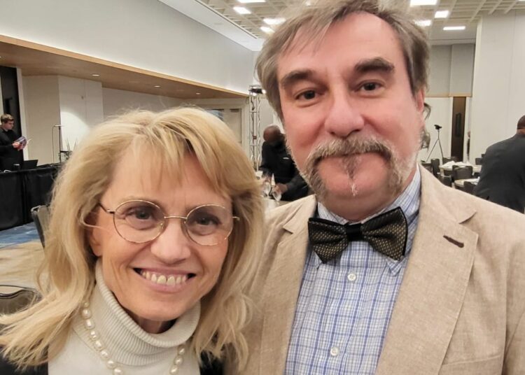 Päivi Räsänen and Marco Respinti, iFamNews editor