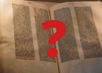 Bibbia, punto interrogativo