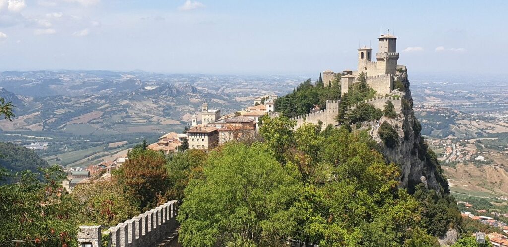 San Marino, the fortress