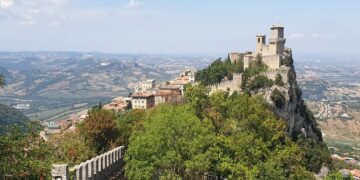 San Marino, the fortress