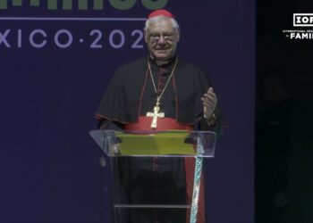 WCF: Cardinal Müller, Princess Gloria and Brian Brown, Jim Daly and Wilford W Andersen