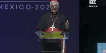 WCF: Cardinal Müller, Princess Gloria and Brian Brown, Jim Daly and Wilford W Andersen