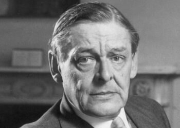 Der Dichter und Dramatiker T.S. Eliot (1888-1965)