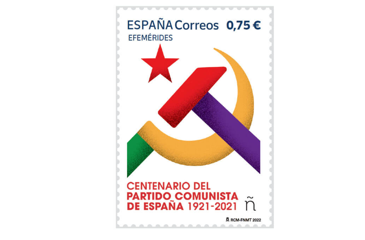 Spanish Post Office to issue commemorative stamp of the Communist Party -  IFN