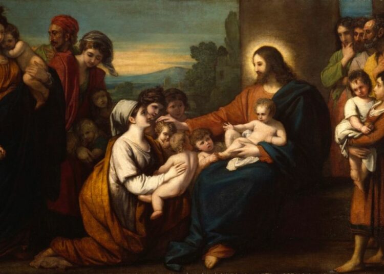Jésus et les petits enfants : un vœu de Noël