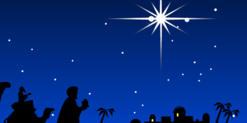 Der Stern, der die Drei Könige leitete