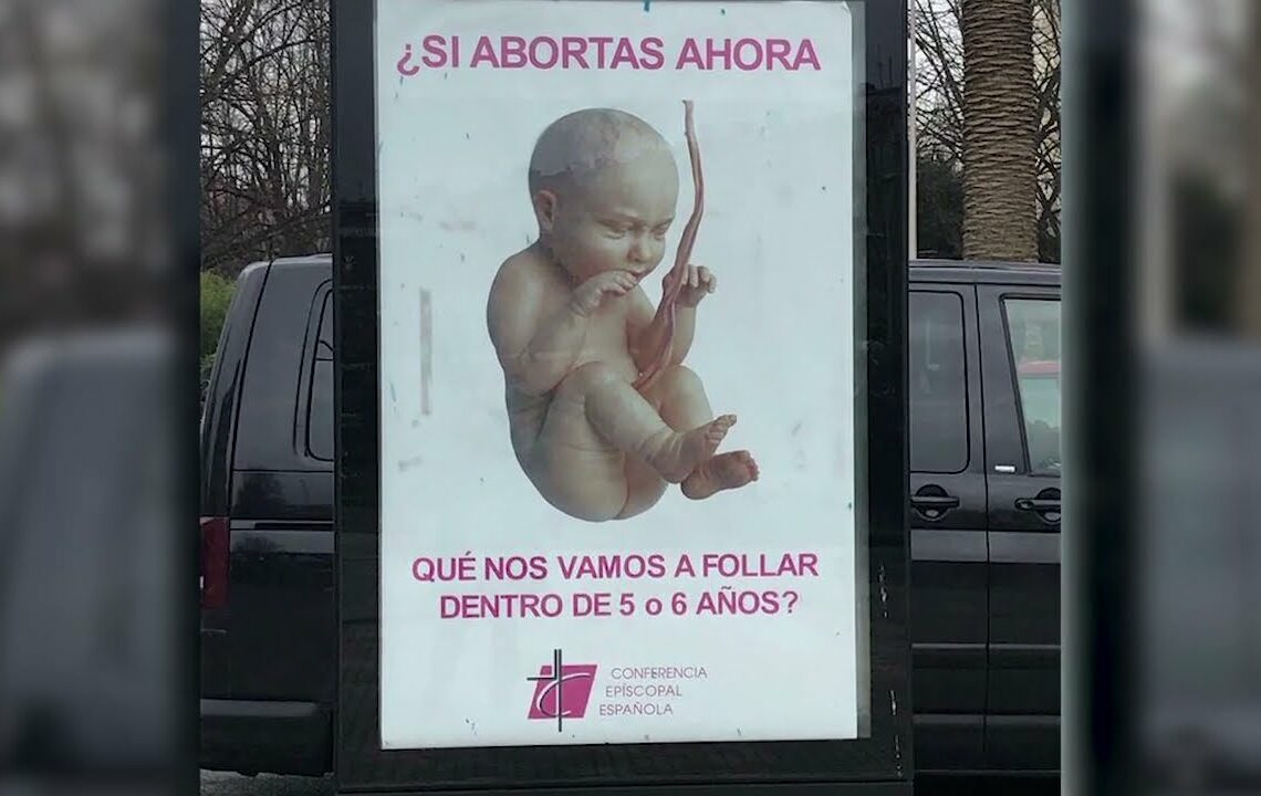 New offense to Christians: Scandalous poster on Spanish bus stops