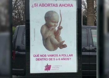 New offense to Christians: Scandalous poster on Spanish bus stops