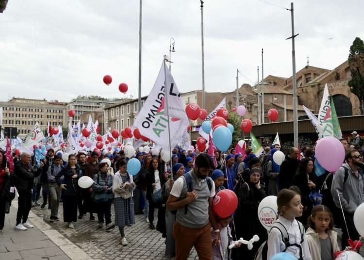 Marsch für das Leben in Rom