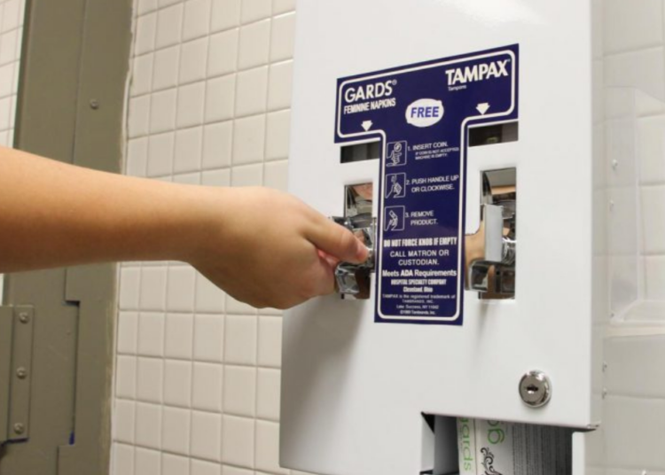 Oregon high school faces backlash over tampon dispensers in boys’ bathrooms