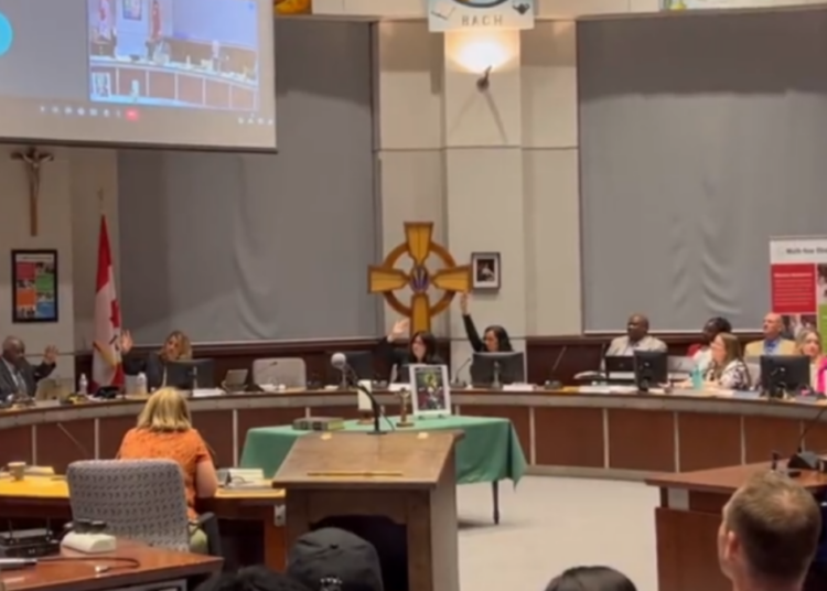Ontario Catholic school board rejects pride flag display