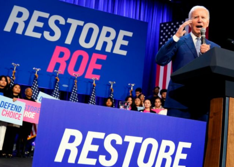 Dems rally behind abortion rights, frame agenda for 2024 elections