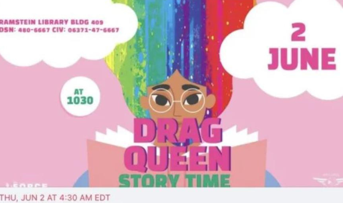 Ramstein Air Base hosts “Pride”-themed story hour after canceling drag event
