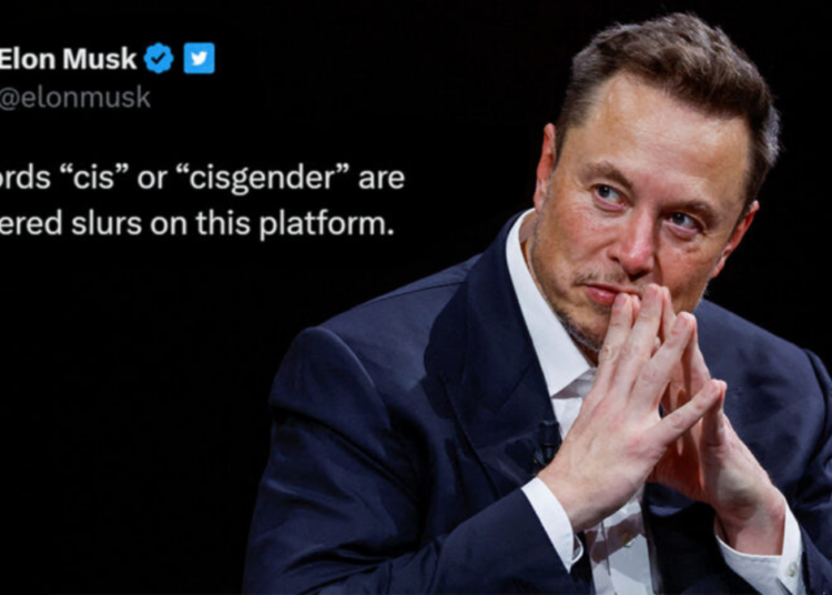 Elon Musk labels “cis” and “cisgender” as slurs on Twitter