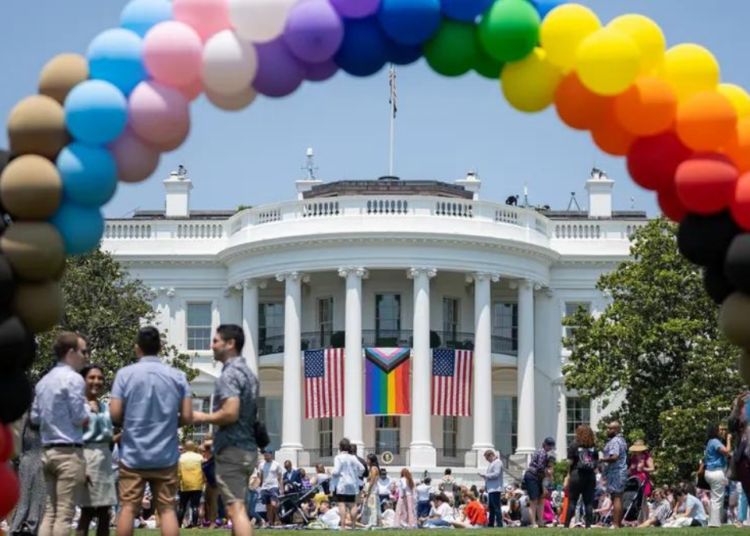 Biden’s ‘Progress Pride’ flag at the White House sparks controversy