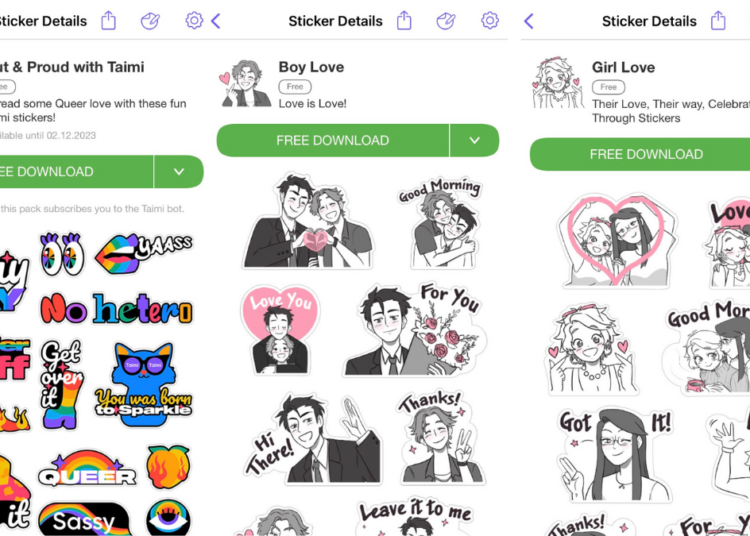 Viber ПОДМЕЋЕ LGBT СТИКЕРЕ