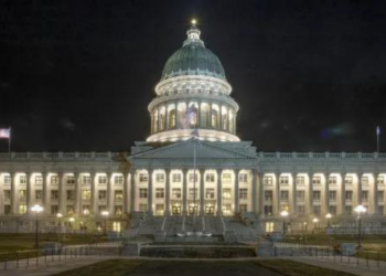 "Utah State Capitol Building" by ReneS is licensed under CC BY 2.0.