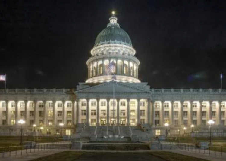 "Utah State Capitol Building" by ReneS is licensed under CC BY 2.0.