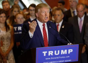"Donald Trump Signs The Pledge" by Michael Vadon is licensed under CC BY-SA 2.0.