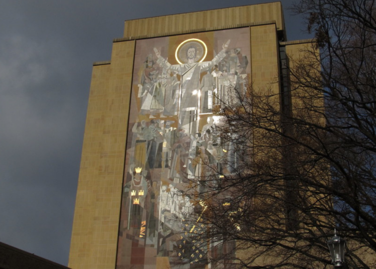 "Theodore Hesburgh Library, University of Notre Dame, South Bend, Indiana" by Ken Lund is licensed under CC BY-SA 2.0.