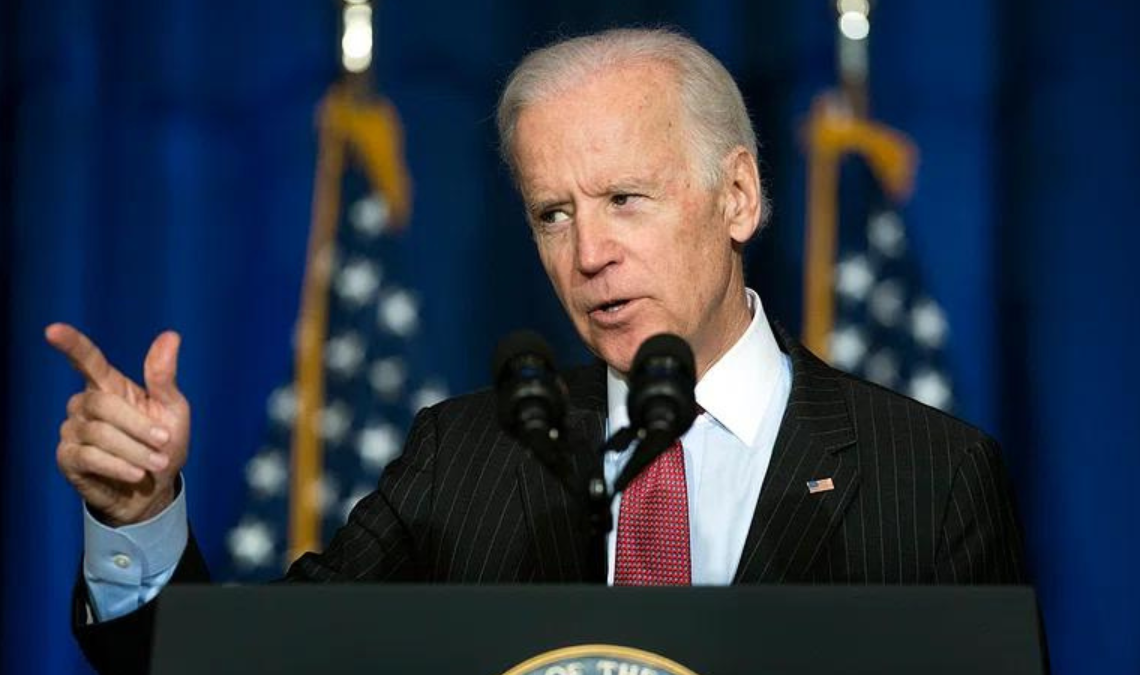 President Biden makes sign of the cross during pro-abortion comments in Florida