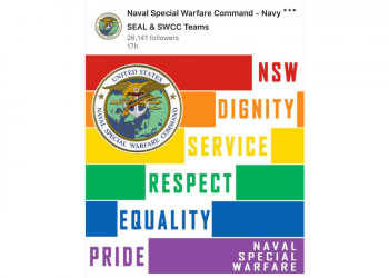 US Navy Seals and Naval Special Warfare Command face backlash for celebrating Pride Month