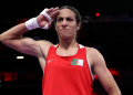 Die algerische Boxerin Imane Khelif gewinnt Gold im olympischen Frauenboxen