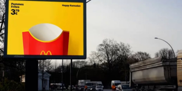 McDonald’s Germany runs empty Ramadan ads